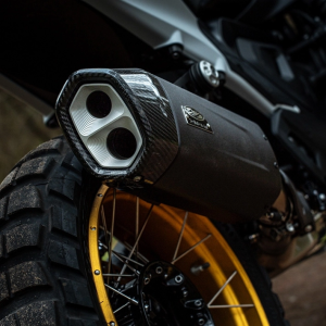 ELECTRONICALLY ADJUSTABLE EXHAUST FOR BMW R 1300 GS