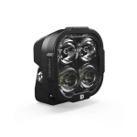 All DL Series Driving Lights are also available in amber & selective yellow lens options at no additional cost. DL Series lenses are robotically sealed to guarantee IP69K waterproof/submersible performance. DL Series lenses are not interchangeable.