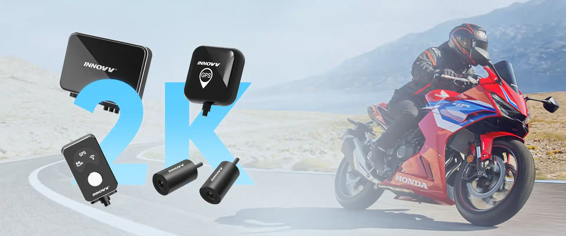 INNOVV K7 Motorcycle Dashcam