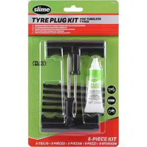 Slime Tyre Plug Kit – 8 Piece Tubeless Tyre Repair | MotoWales