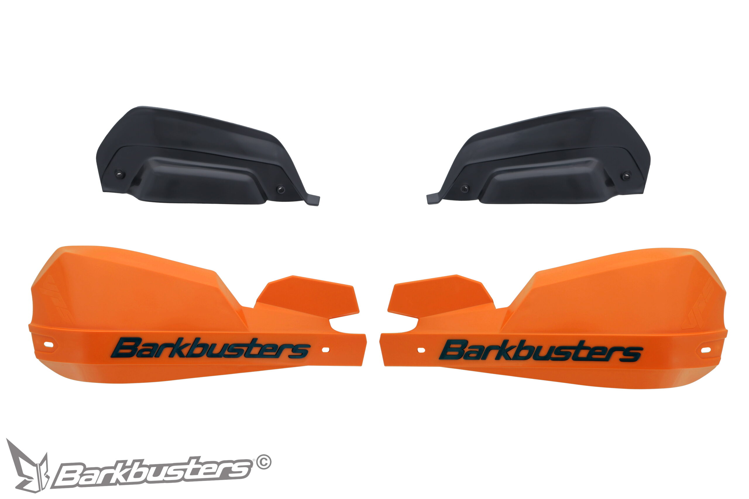 Barkbuster VPS Guard's & Wind Deflectors - Black On Black - Image 6
