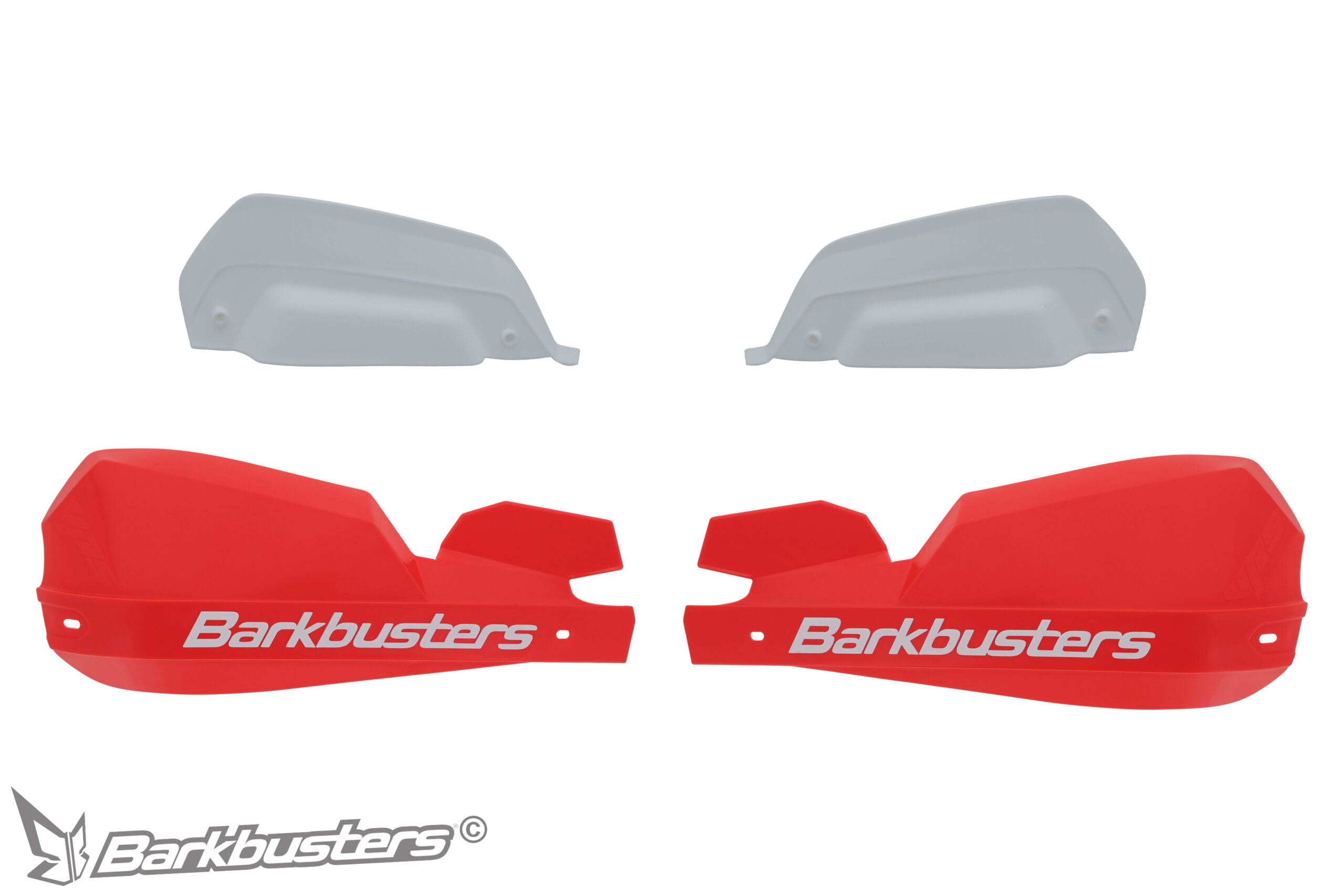 Barkbuster VPS Guard's & Wind Deflectors - Black On Black - Image 7