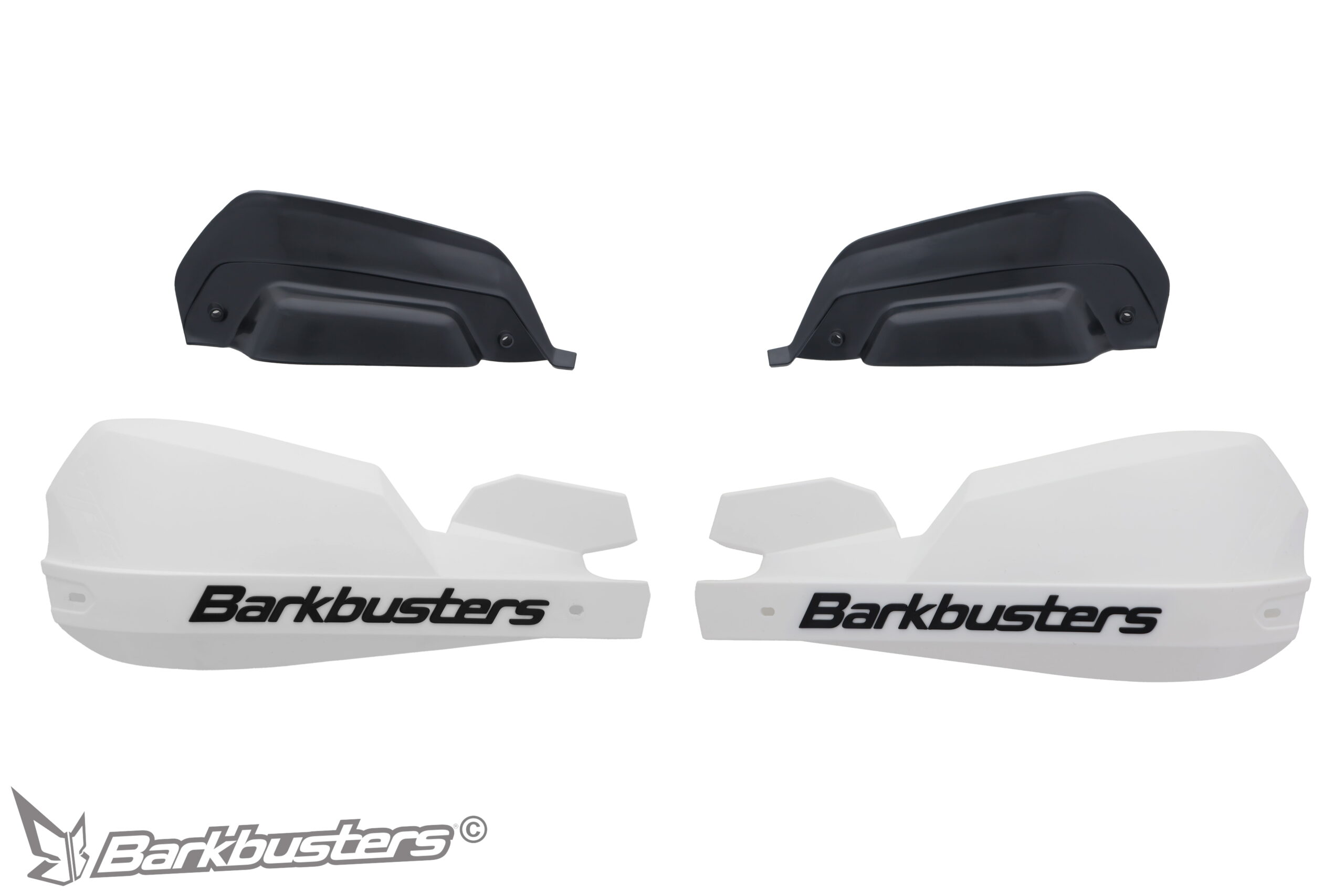 Barkbuster VPS Guard's & Wind Deflectors - Black On Black - Image 8