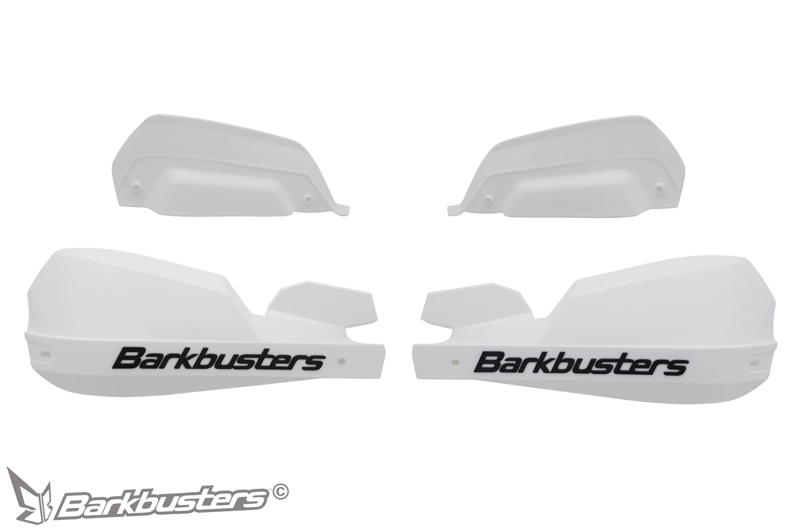 Barkbuster VPS Guard's & Wind Deflectors - Black On Black - Image 9