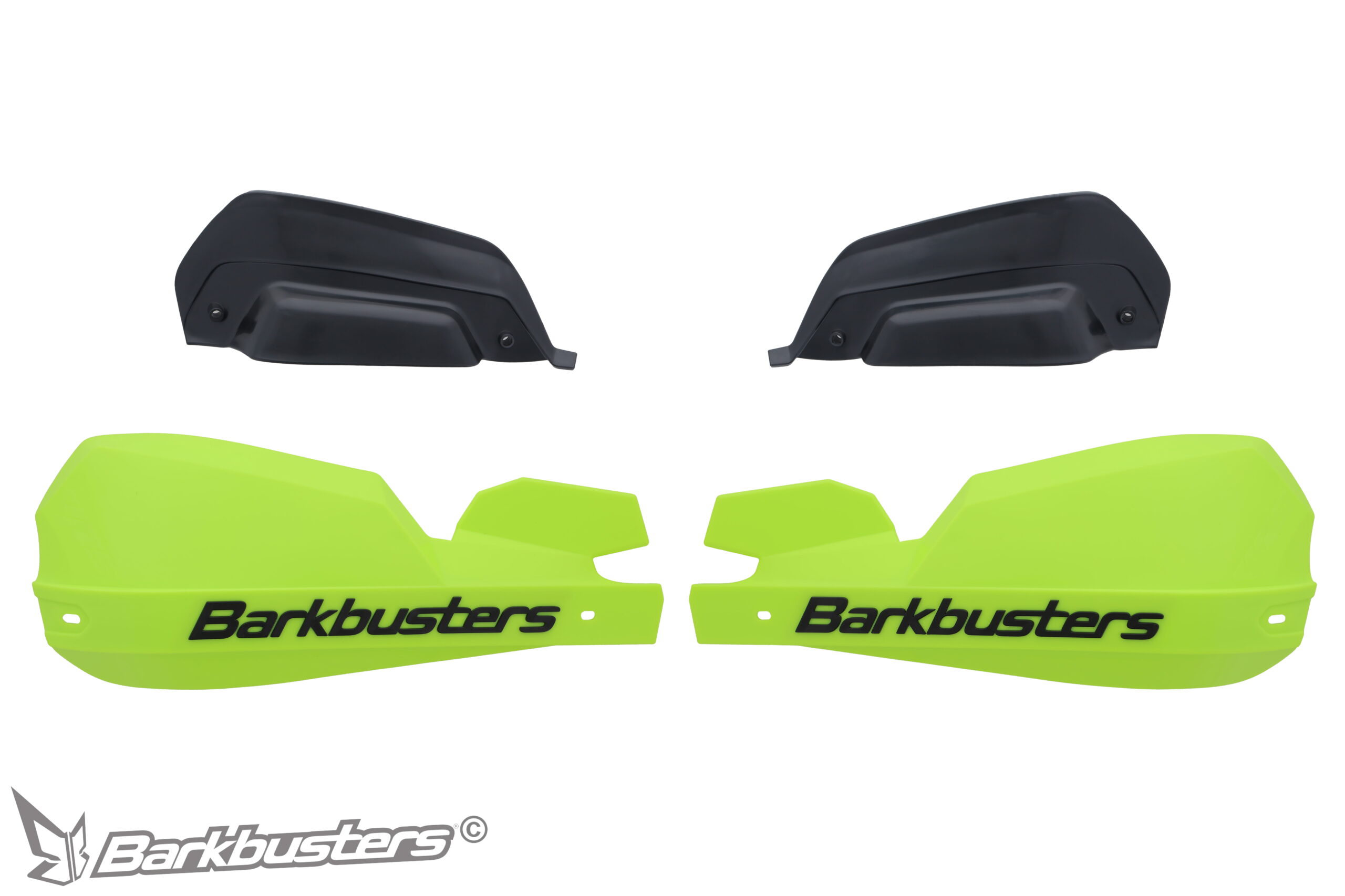Barkbuster VPS Guard's & Wind Deflectors - Black On Black - Image 10