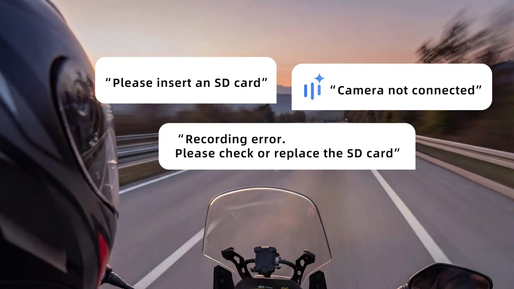 CHIGEE XR-1 Motorcycle Dash Cam | MotoWales UK