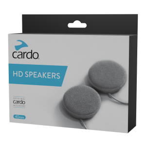 Shop Cardo 40mm HD Speakers from MotoWales. Replacement 40 mm HD helmet speakers for compatible Cardo Packtalk and Freecom systems. Designed to restore cle.