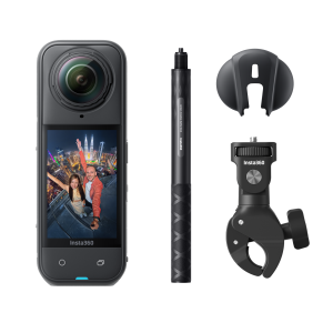 Insta360 X5 Motorcycle Bundle with 128GB Memory Card