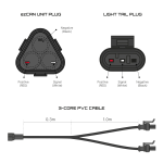 Exposure ezCAN Y-Split 1.3m Extension Harness